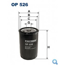 Filtr oleju FILTRON OP 526