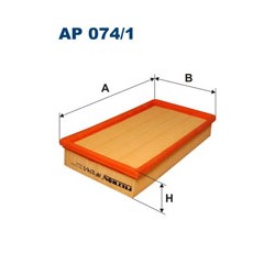 Filtr powietrza FILTRON AP 074/1